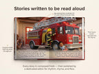 Big Red Fire Truck Rescue Adventure - Personalized Children's Storybook