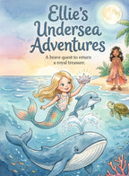 Undersea Mermaid Treasure Adventure - Personalized Children's Storybook
