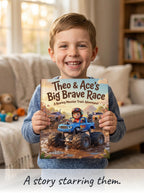 Roaring Monster Truck Adventure - Personalized Children's Storybook