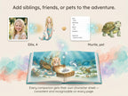 Undersea Mermaid Treasure Adventure - Personalized Children's Storybook