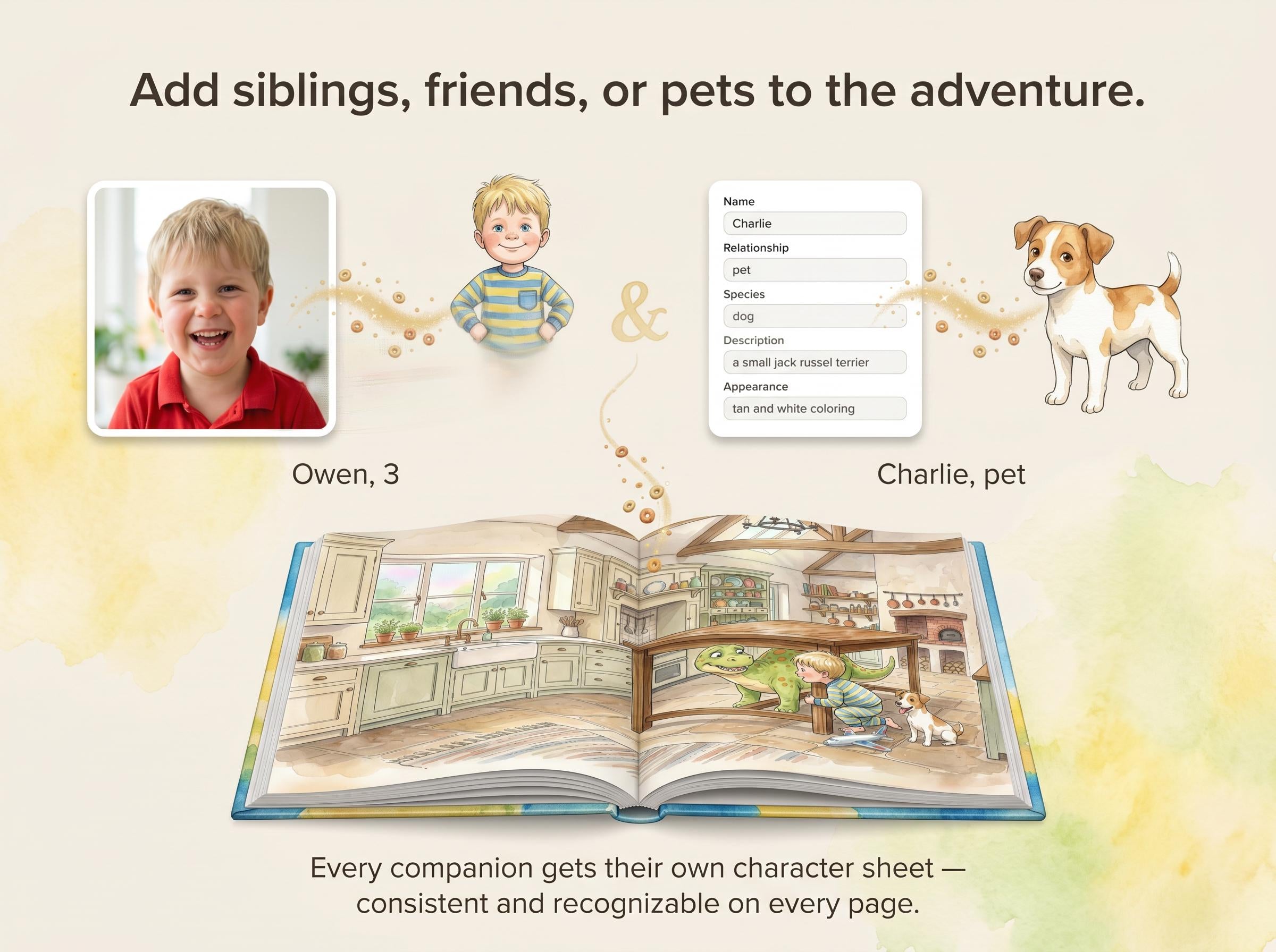 Dinosaur Hide and Seek Adventure - Personalized Children's Storybook