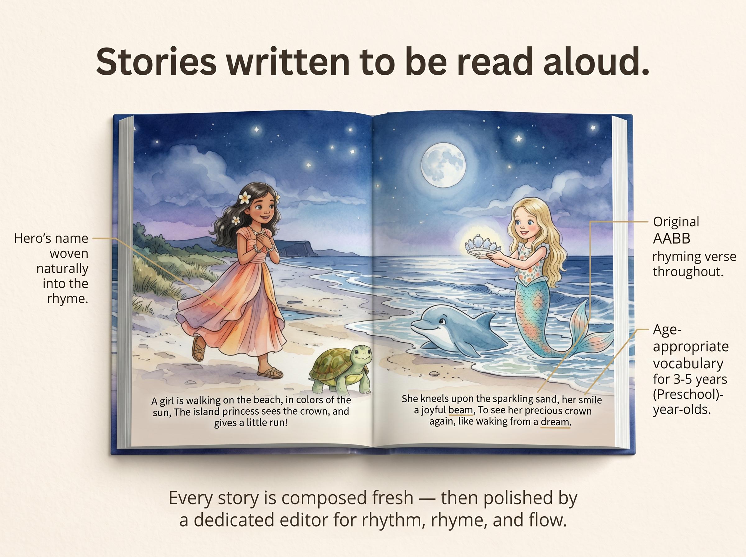 Undersea Mermaid Treasure Adventure - Personalized Children's Storybook