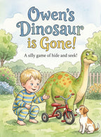 Dinosaur Hide and Seek Adventure - Personalized Children's Storybook
