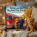 Big Red Fire Truck Rescue Adventure - Personalized Children's Storybook