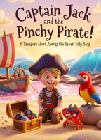 The Captain and Pinchy Pirate Sea Adventure - Personalized Children's Storybook