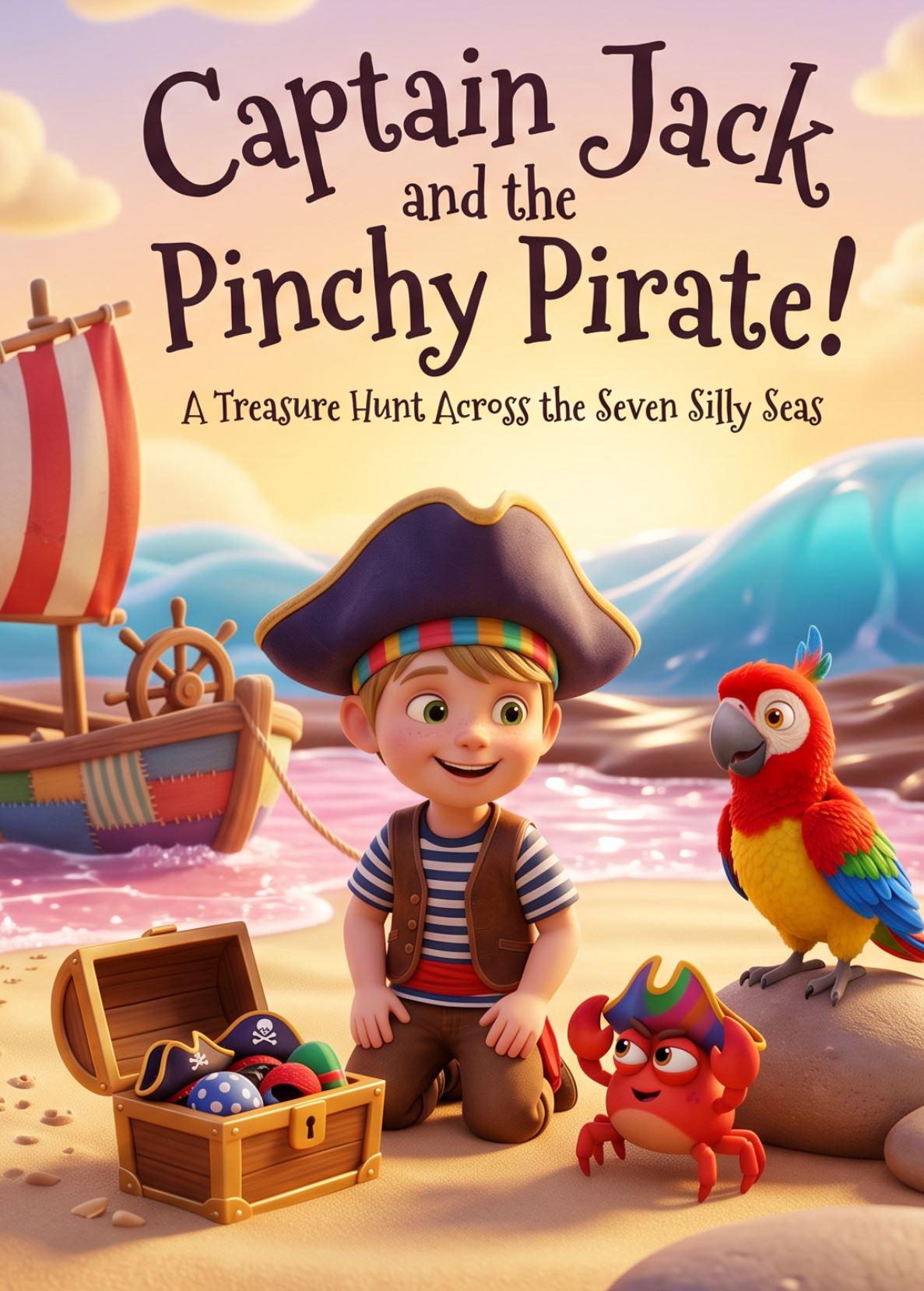 The Captain and Pinchy Pirate Sea Adventure - Personalized Children's Storybook