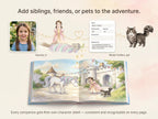 The Princess and Magical Unicorn Adventure - Personalized Children's Storybook