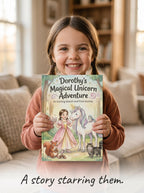 The Princess and Magical Unicorn Adventure - Personalized Children's Storybook