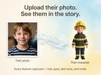 Big Red Fire Truck Rescue Adventure - Personalized Children's Storybook