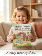 Dinosaur Tea Party Adventure - Personalized Children's Storybook
