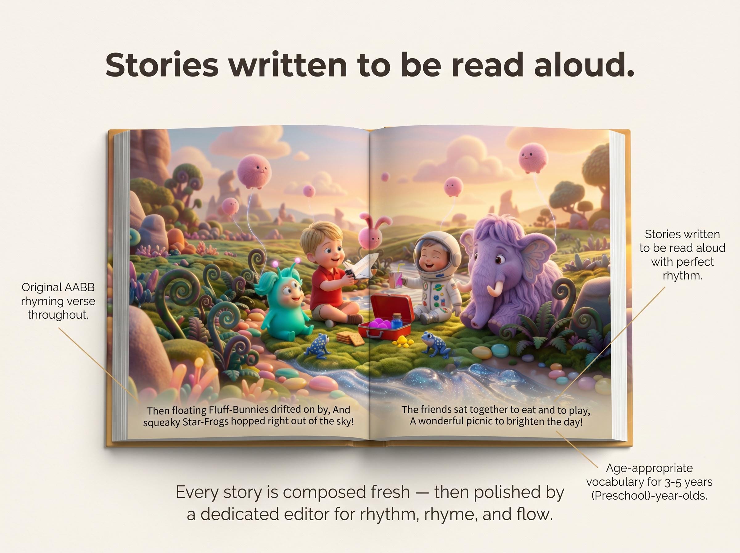 An Alien Planet Space Adventure - Personalized Children's Storybook