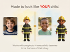 Big Red Fire Truck Rescue Adventure - Personalized Children's Storybook