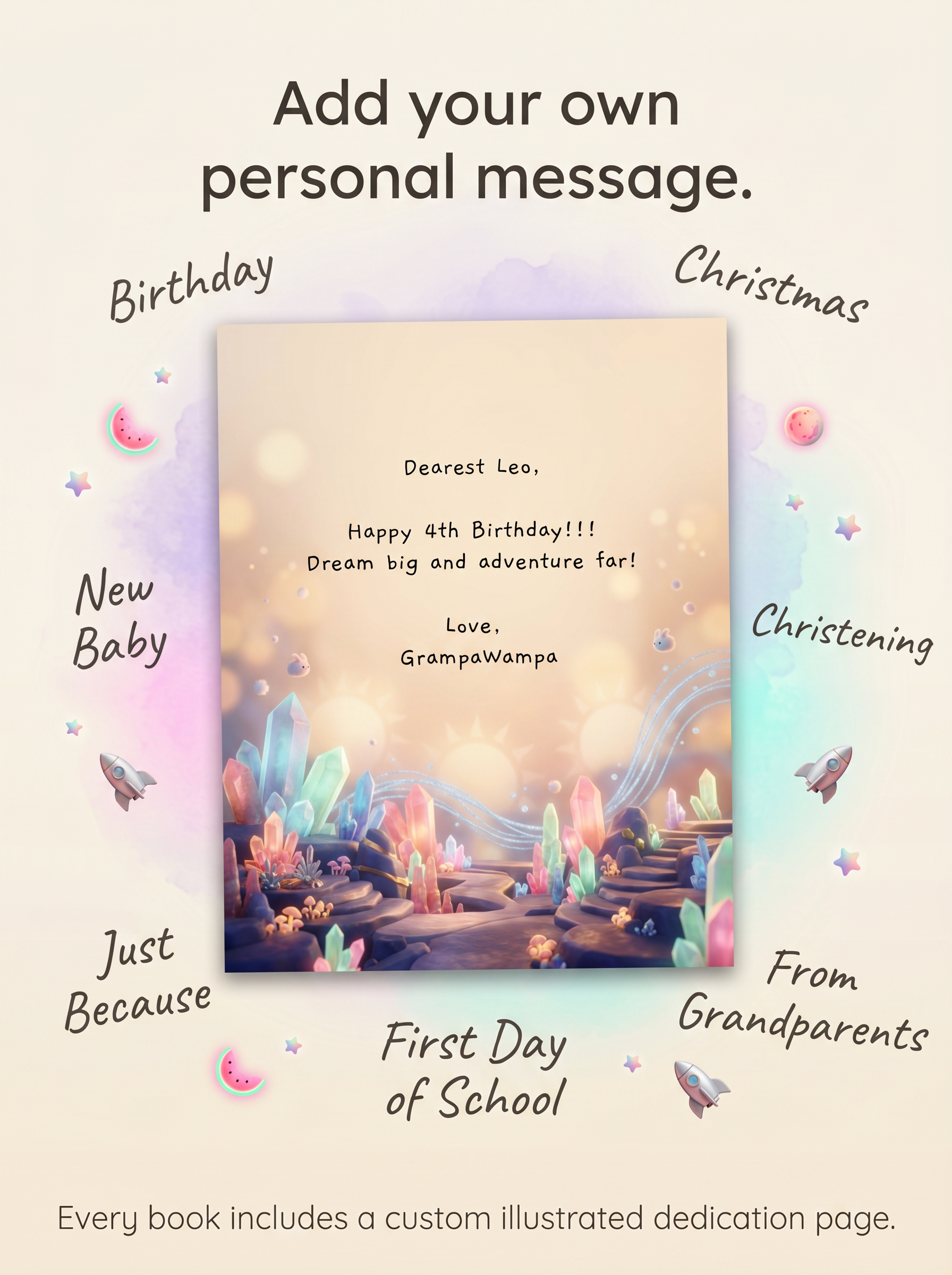 An Alien Planet Space Adventure - Personalized Children's Storybook