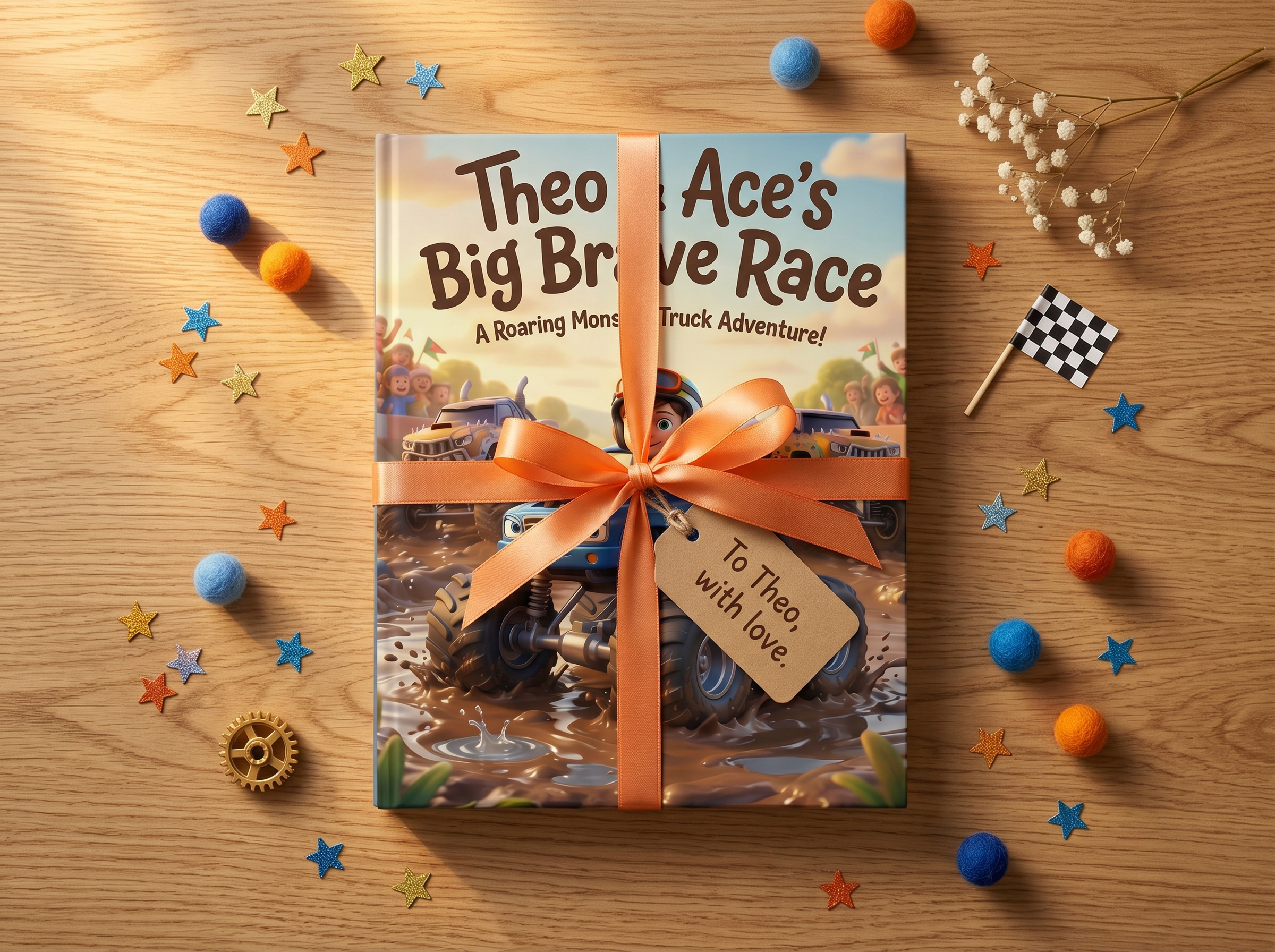Roaring Monster Truck Adventure - Personalized Children's Storybook
