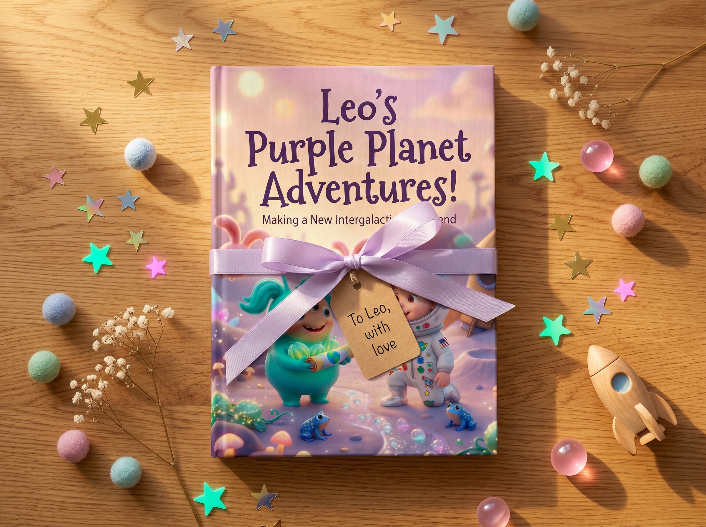An Alien Planet Space Adventure - Personalized Children's Storybook
