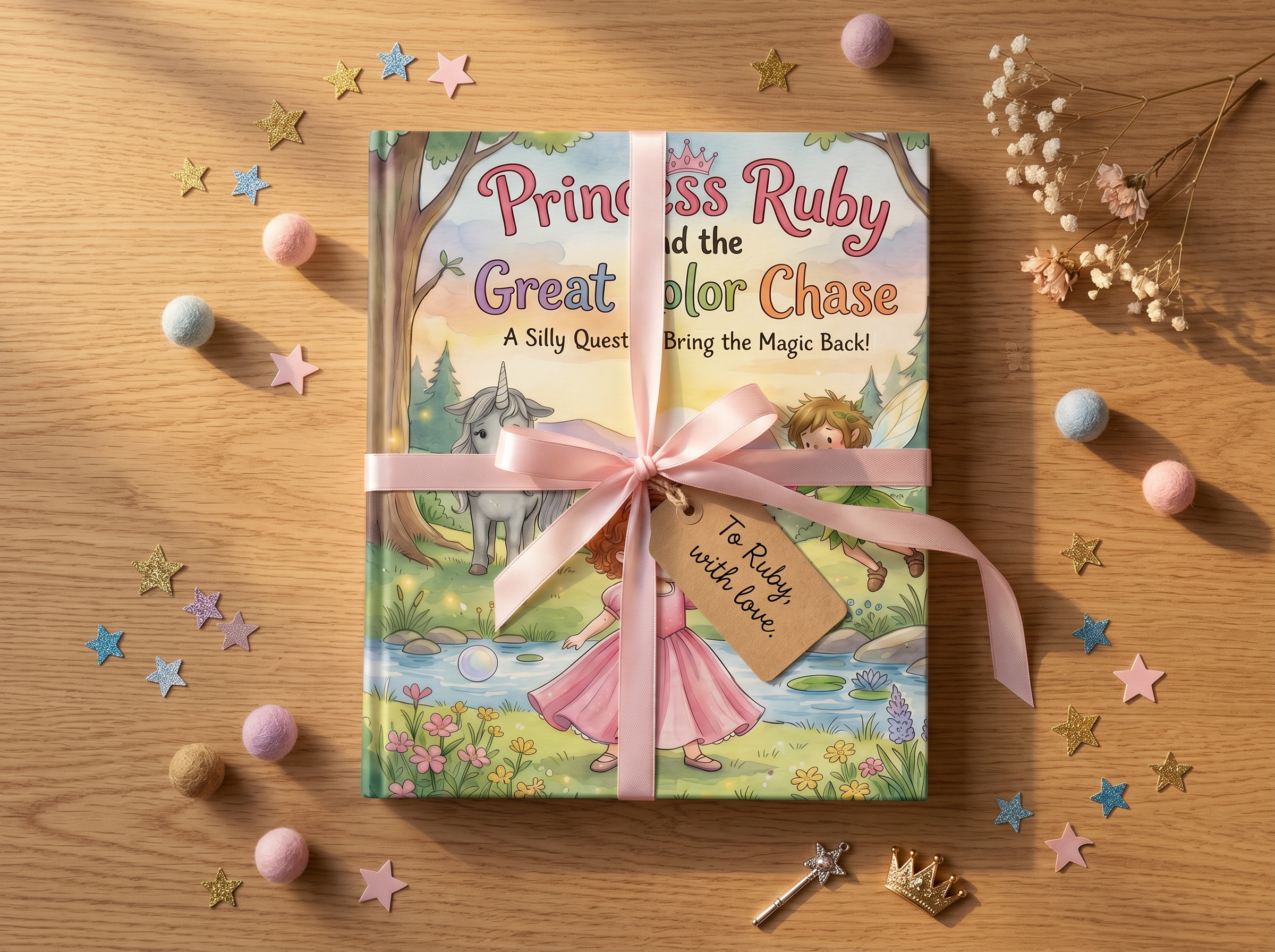 The Princess, Fairy & Unicorn Adventure - Personalized Children's Storybook